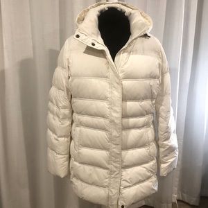 Lands End down insulated puffer coat - 1x